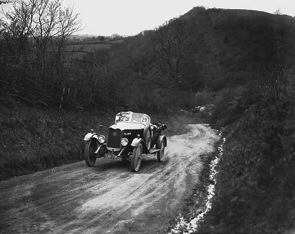 1924 RAC Small Car Trials. May 1924. H: H. F. Smallwood, action