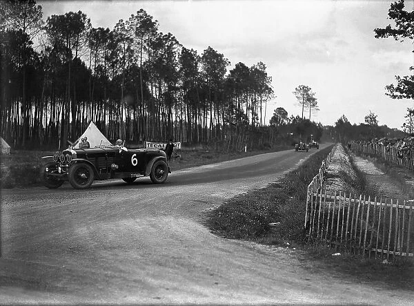 1929 Le Mans 24 hours - George Eyston  /  Dick Watney: George Eyston  /  Dick Watney, retired, action