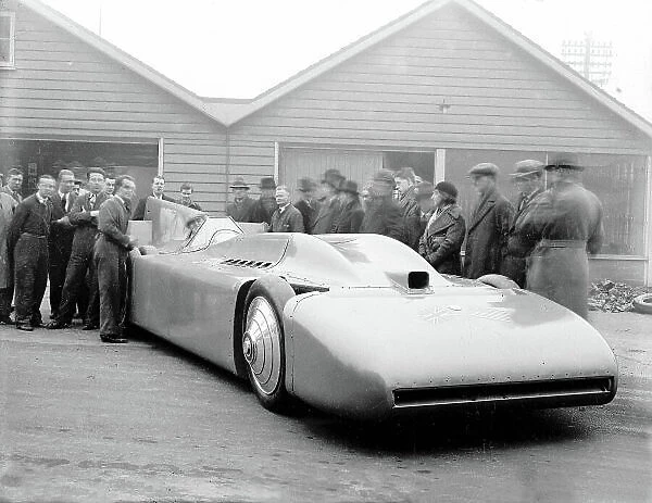 1935 Bluebird Land Speed Record car