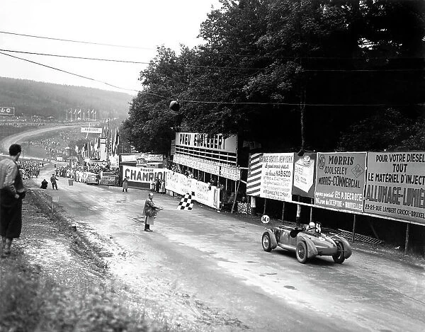 1948 Spa 24 hours. Spa-Francorchamps, Belgium. 10-11 July 1948