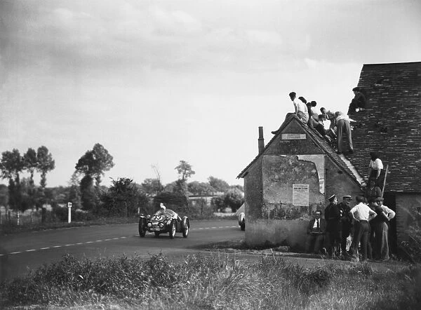 1950 Le Mans 24 hours: George Phillips  /  Eric Winterbottom, 18th position, action