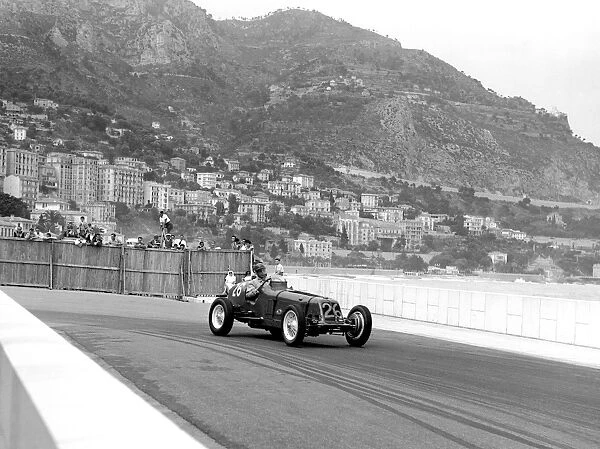 1950 Monaco Grand Prix - Bob Gerard: Monaco, Monte Carlo. 21st May 1950