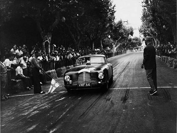 1951 Alpine Rally.. Cannes, France. 27th July 1951.