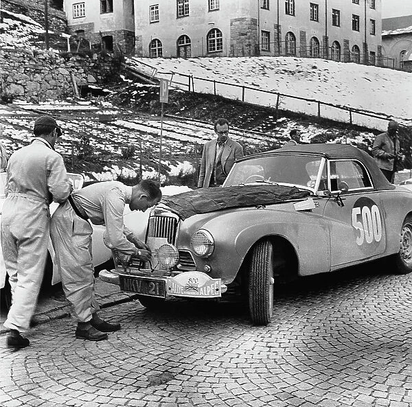1954 Alpine Rally.. 9th - 16th July 1954.