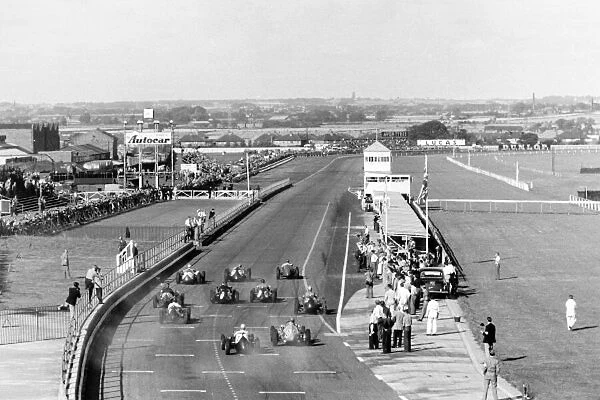 1955 Daily Express Trophy Formula Libre race. Aintree, Great Britain. 4 September 1955