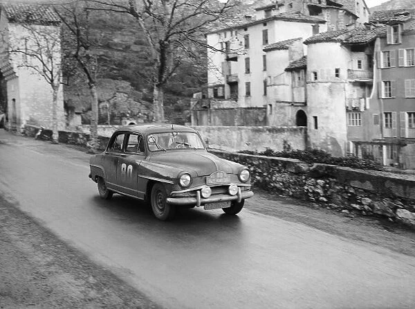 1956 Monte Carlo Rally Ref: 766  /  28 World copyright LAT Photographic