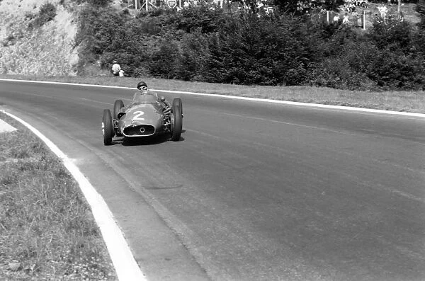 1957 French GP. ROUEN-LES-ESSARTS, FRANCE - JULY 07