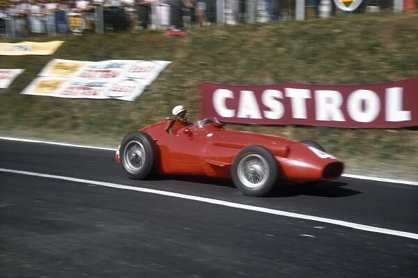 1957 French Grand Prix: Jean Behra 5th position
