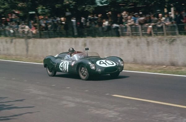 1957 Le Mans 24 hours: Jack Brabham  /  Ian Raby, 15th position