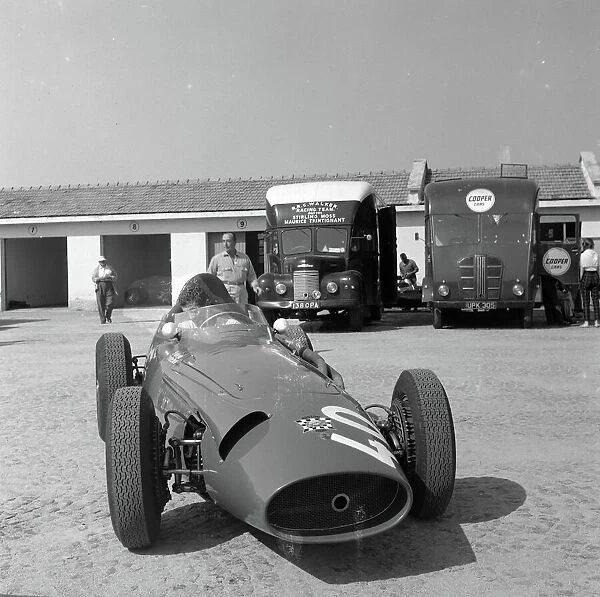 1958 Italian GP. AUTODROMO NAZIONALE MONZA, ITALY - SEPTEMBER 07