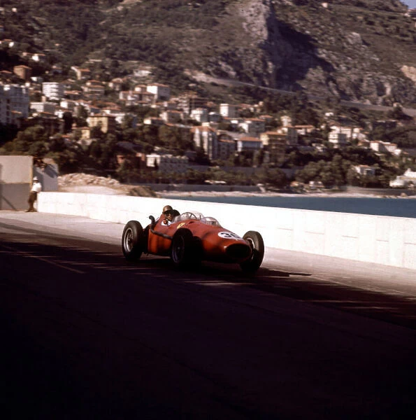 1958 Monaco Grand Prix, Monte Carlo Peter Collins (Ferrari Dino 246