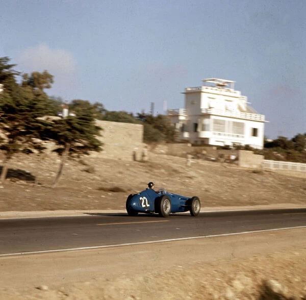 1958 Moroccan Grand Prix, Ain Diab, Casablanca Masten Gregory (Temple Buell Maserati