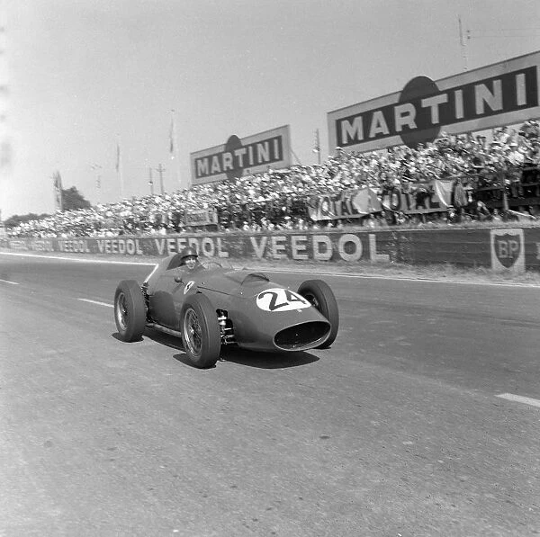 1959 French GP. REIMS-GUEUX, FRANCE - JULY 05
