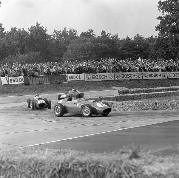 1959 German GP. AVUS, GERMANY - AUGUST 02: Tony Brooks