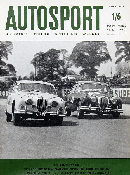 1960 Autosport Front Cover. 20th May 1960. World Copyright: LAT Photographic