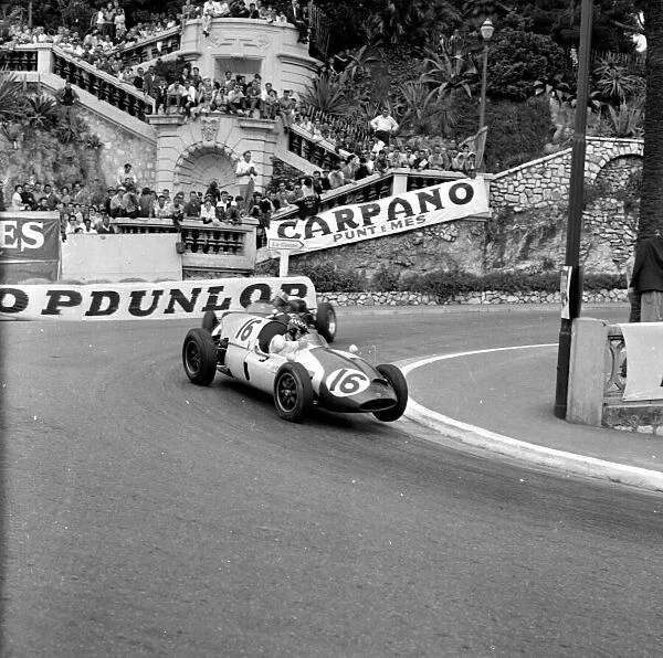 1960 Monaco Grand Prix. Ref-6484. World ©LAT Photographic