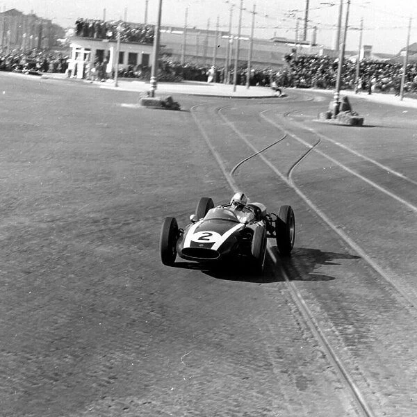 1960 Portuguese Grand Prix. Ref-7081. World ©LAT Photographic