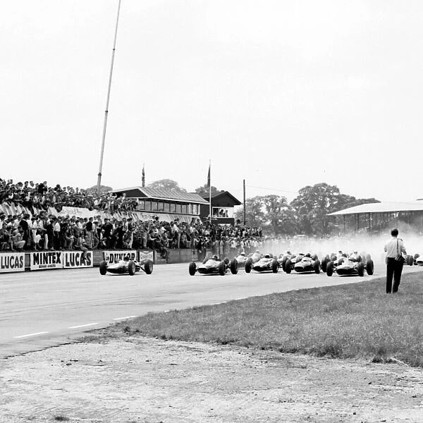 1963 British Grand Prix. Ref-20420. World ©LAT Photographic