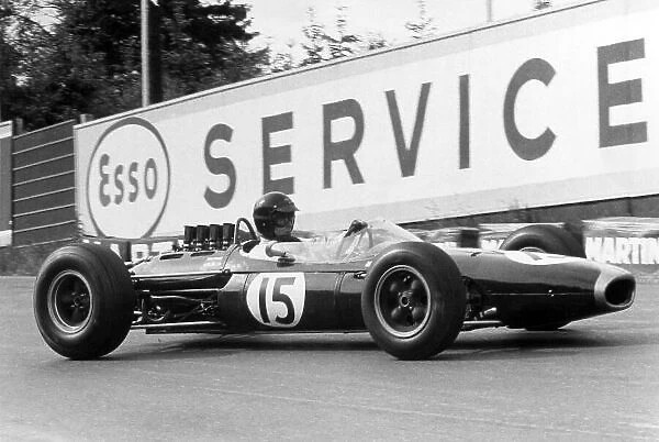 1964 Belgian Grand Prix. Spa-Francorchamps, Belgium. 14 June 1964. Dan Gurney, Brabham BT7-Climax, 6th position, action. World Copyright: LAT Photographic