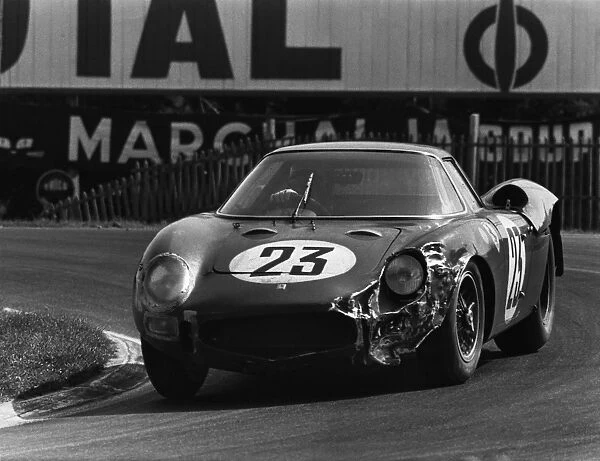 1964 Le Mans 24 Hours: Pierre Dumay  /  Gerard Langlois, 16th position, action