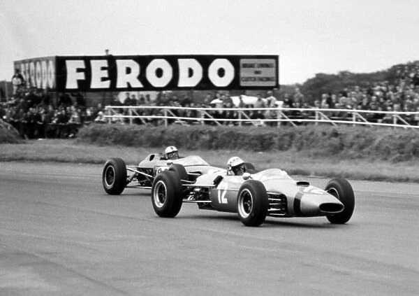 1965 British Formula Three. Silverstone, Great Britain. 10 July 1965. F3 race action. World Copyright: LAT Photographic
