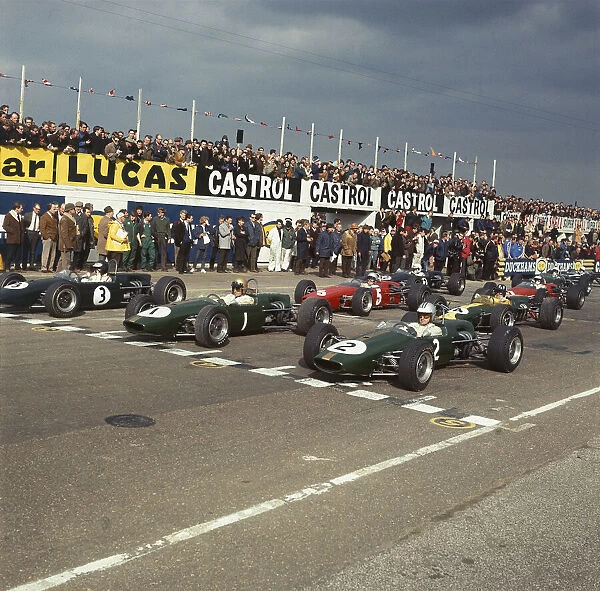 1967 European Formula 2 Championship. Guards 100. Snetterton, Great Britain