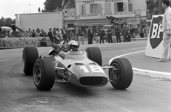 1967 Monaco GP. MONTE CARLO, MONACO - MAY 07: Lorenzo Bandini