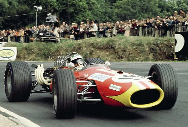 1968 British Grand Prix. Brands Hatch, England. 18-20 July 1968. Silvio Moser (Brabham BT20 Repco). Ref-68 GB 24. World Copyright - LAT Photographic