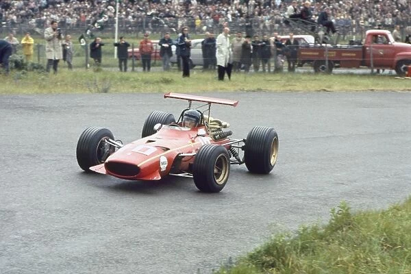 1968 Dutch Grand Prix - Jacky Ickx: Jacky Ickx, , 4th position, action