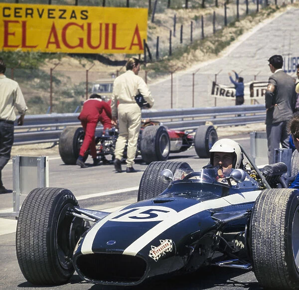 1968 Spanish GP. CIRCUITO DEL JARAMA, SPAIN - MAY 12