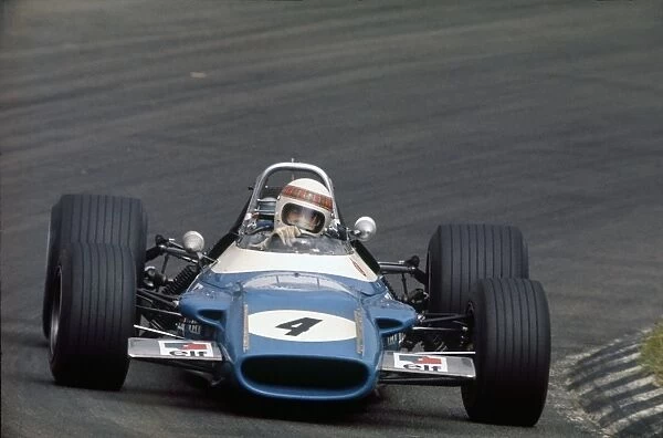 1969 Dutch Grand Prix - Jackie Stewart: Jackie Stewart 1st position, action