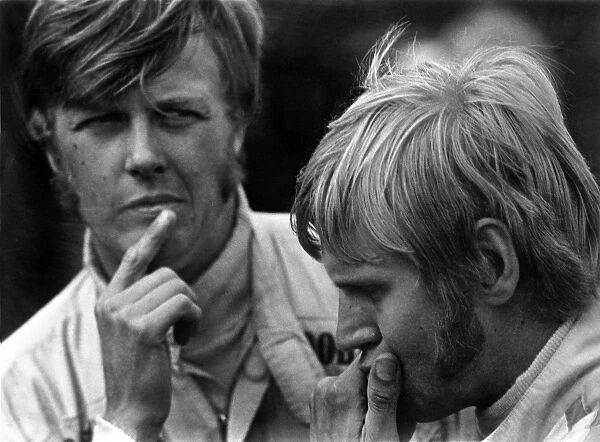 1969 European Formula Three: Ronnie Peterson, with Reine Wisell, portrait