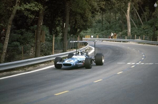 1969 Spanish Grand Prix - Jean-Pierre Beltoise: Jean-Pierre Beltoise, Matra MS80-Ford, 3rd position, action