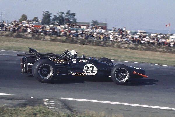 1969 United States Grand Prix. Watkins Glen, New York, USA. 3-5 October 1969. Georges Eaton (BRM P138). Ref-69 USA 12. World Copyright - LAT Photographic