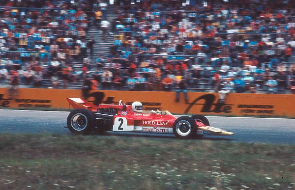 1970 German Grand Prix. Hockenheim, Germany. 31  /  7-2  /  8 1970. Jochen Rindt (Lotus 72C Ford) 1st position. Ref-70 GER 01. World Copyright - LAT Photographic