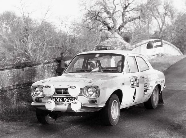 1972 Daily Mirror RAC Rally. York, England. 2nd - 3rd December 1972