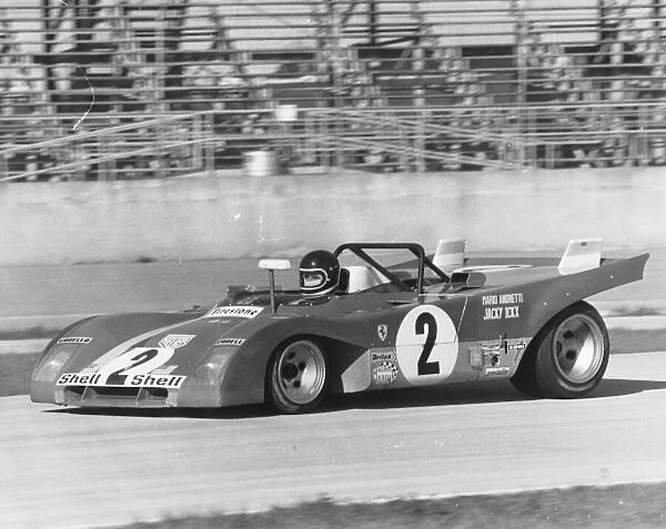 1972 Daytona 6 Hours Mario Andretti  /  Jackie Ickx, Ferrari 312PB - 1st