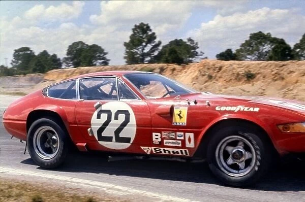 1972 Sebring 12 Hours. Sebring, USA. 25th March 1972. Luigi Chinetti Jr