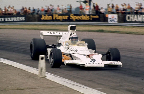 1973 British Grand Prix Silverstone, England Peter Revson - Race Winner PHOTO