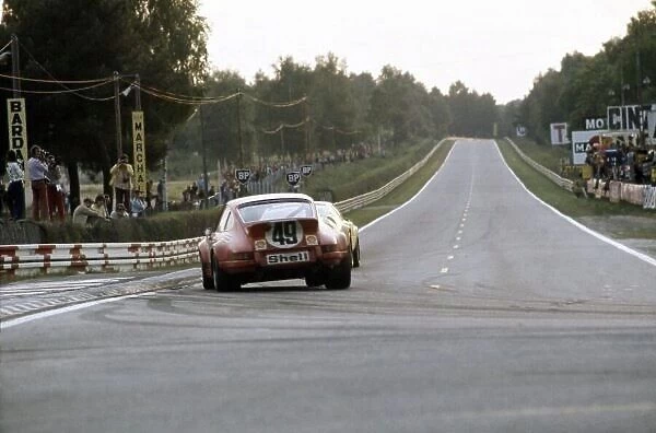 1973 Le Mans 24 hours. Le Mans, France. 9-10 June 1973. Jean Egreteaud / Jean-Claude Lagniez (Porsche Carrera), retired. World Copyright: LAT Photographic Ref: 35mm transparency 73LM22