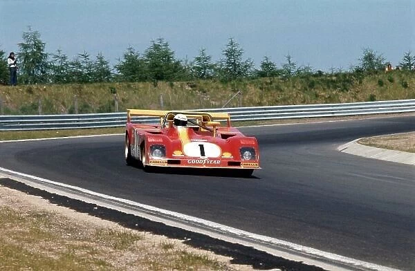 1973 Nurburgring 1000kms Nurburgring, Germany. 27th May 1973 Brian Redman, Ferrari 312PB, 1st position. World Copyright: LAT Photographic ref: 35mm Image