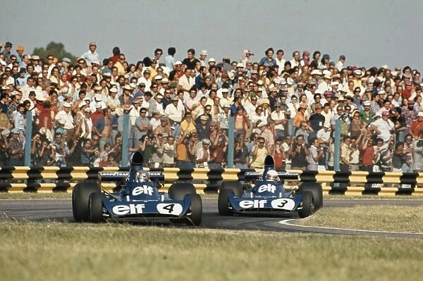 1974 Argentinian Grand Prix - Patrick Depailler and Jody Scheckter