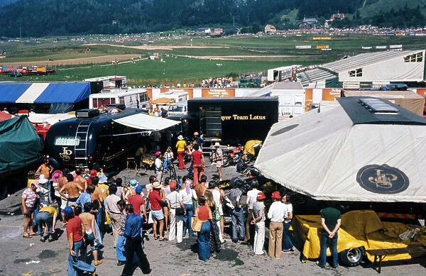 1974 Austrian GP. RED BULL RING, AUSTRIA - AUGUST 18