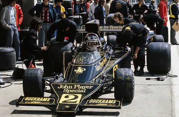 1974 Belgian GP. NIVELLES-BAULERS, BELGIUM - MAY 12