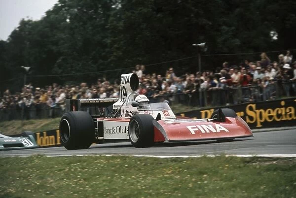 1974 British Grand Prix - Jochen Mass: Jochen Mass, Surtees TS16-Ford, 14th position. Action