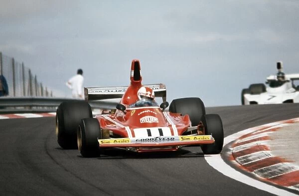 1974 French Grand Prix - Clay Regazzoni: Clay Regazzoni, 3rd position, action