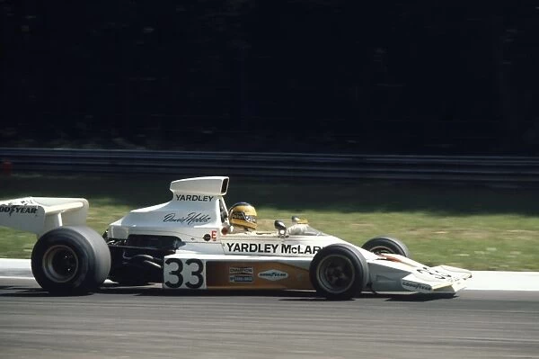 1974 Italian Grand Prix: David Hobbs, 9th position, action