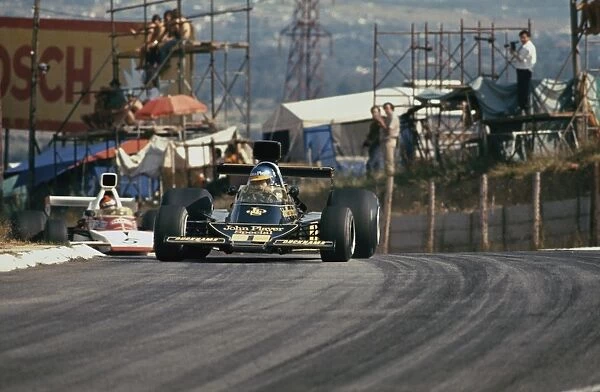 1974 South African Grand Prix - Ronnie Peterson: Ronnie Peterson, retired, action