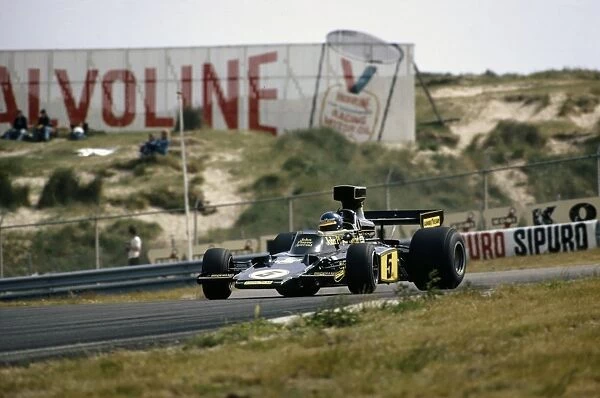 1975 Dutch Grand Prix - Ronnie Peterson: Ronnie Peterson, retired, action