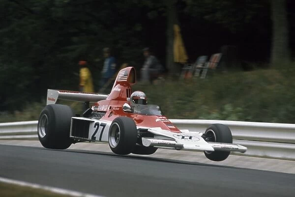 1975 German Grand Prix - Mario Andretti: Nurburgring, Germany. 1-3 August 1975